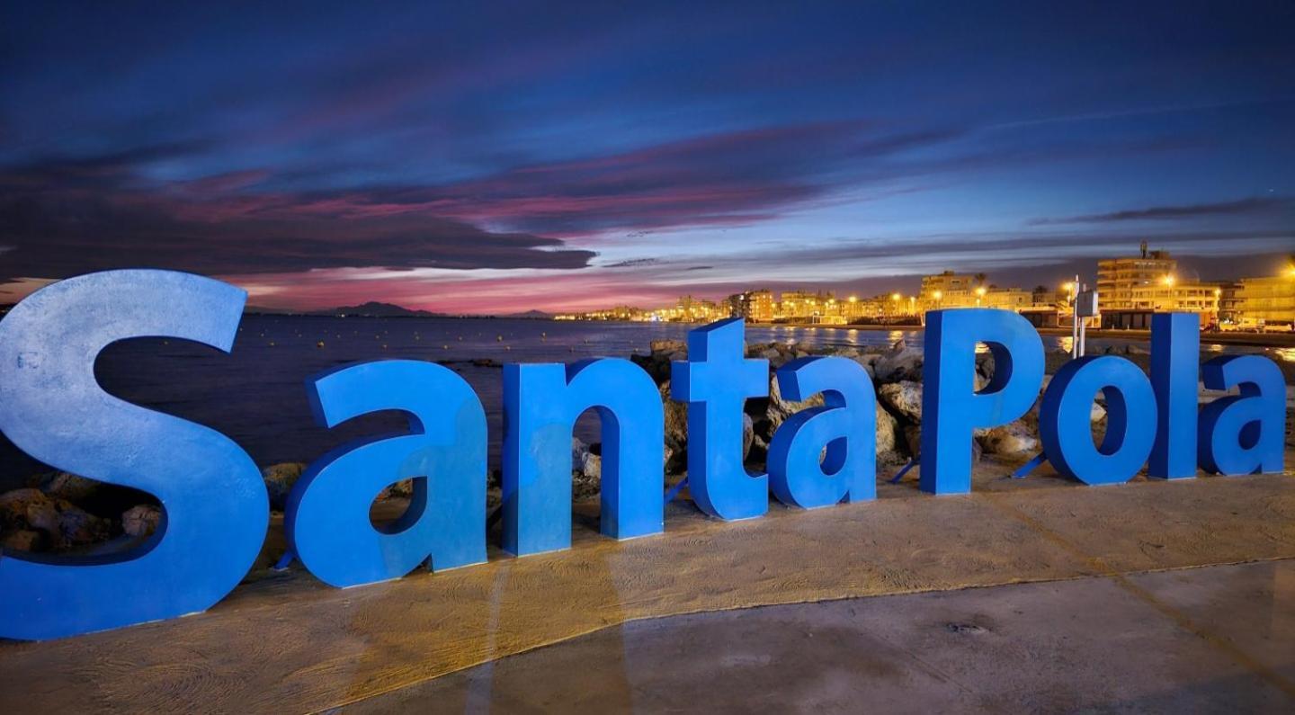 Santa Pola Con Tres Dormitorios Playa Levante Zewnętrze zdjęcie